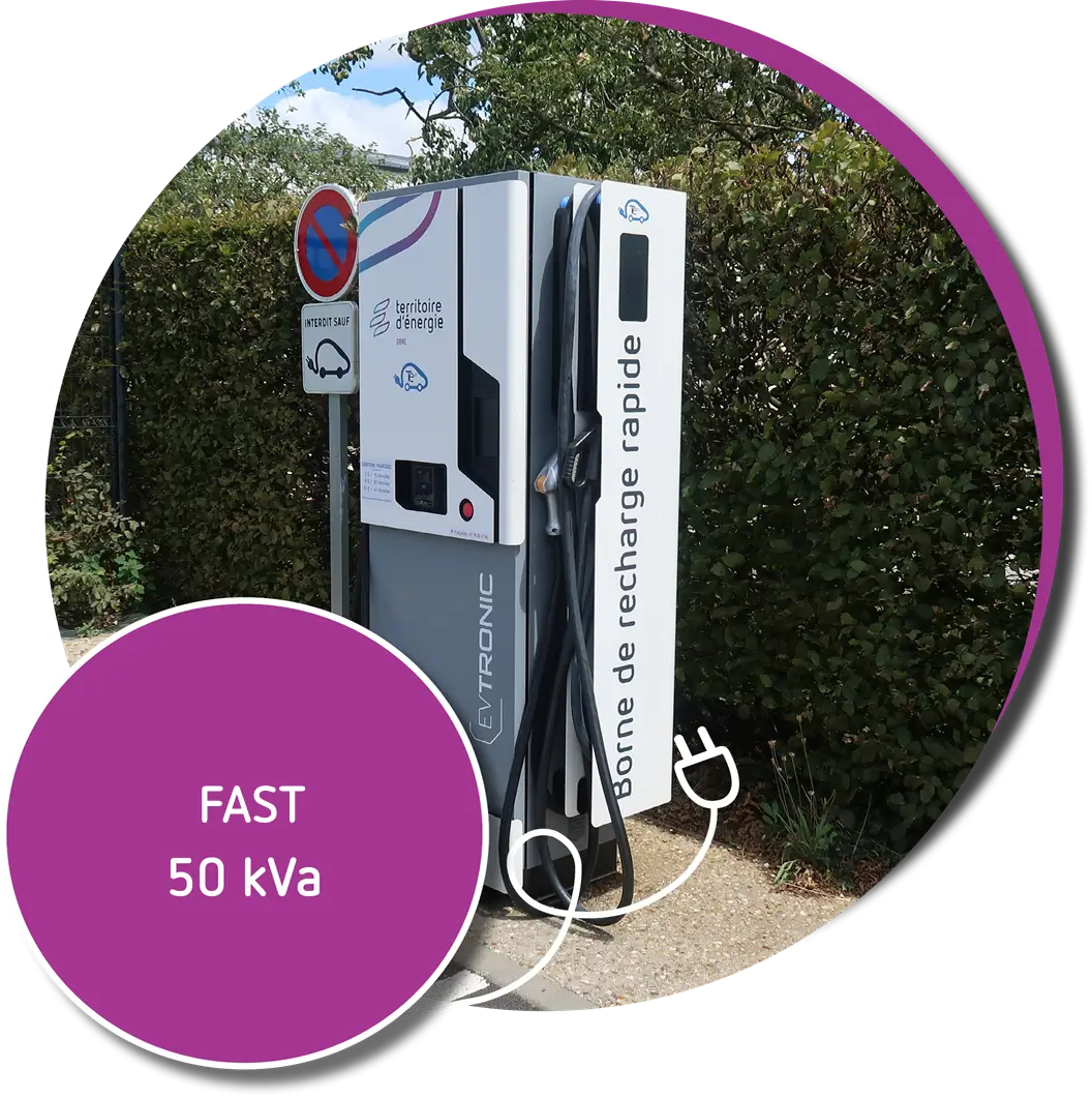 Rapid charging station 50 kVa